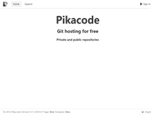 Tablet Screenshot of pikacode.com